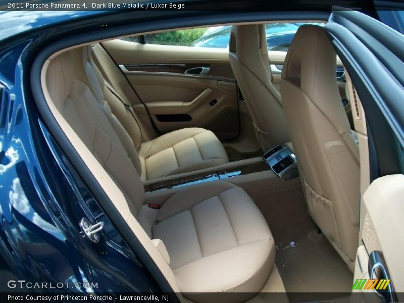 Dark Blue Metallic / Luxor Beige 2011 Porsche Panamera 4