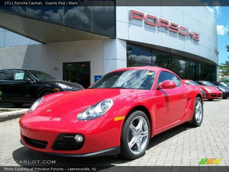 Guards Red / Black 2011 Porsche Cayman