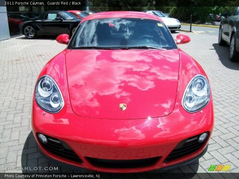 Guards Red / Black 2011 Porsche Cayman