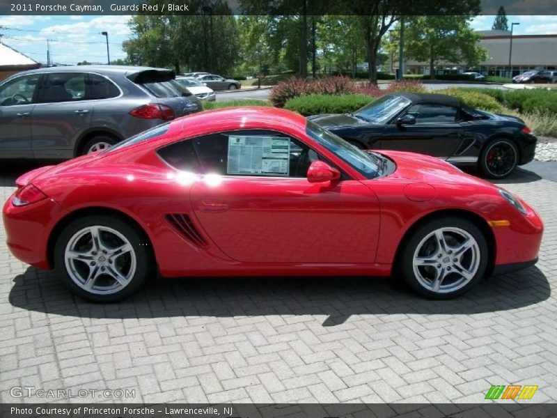 Guards Red / Black 2011 Porsche Cayman