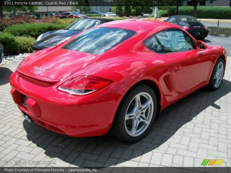 Guards Red / Black 2011 Porsche Cayman