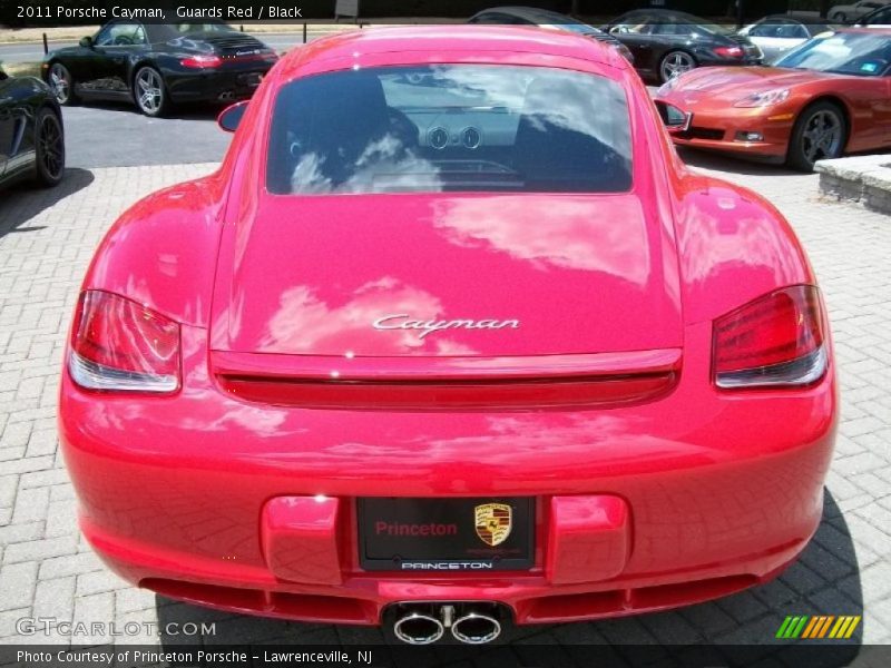 Guards Red / Black 2011 Porsche Cayman