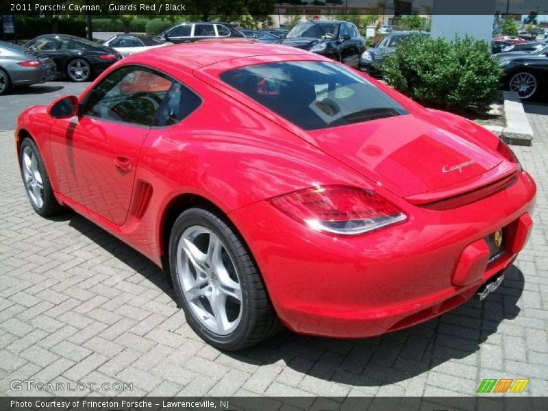 Guards Red / Black 2011 Porsche Cayman