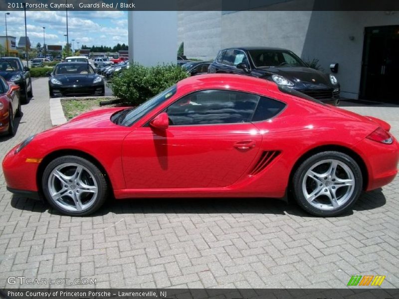 Guards Red / Black 2011 Porsche Cayman