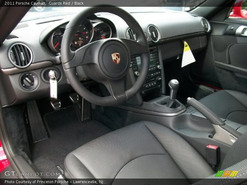 Guards Red / Black 2011 Porsche Cayman