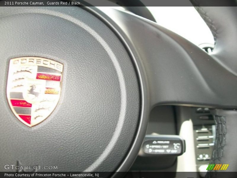 Guards Red / Black 2011 Porsche Cayman