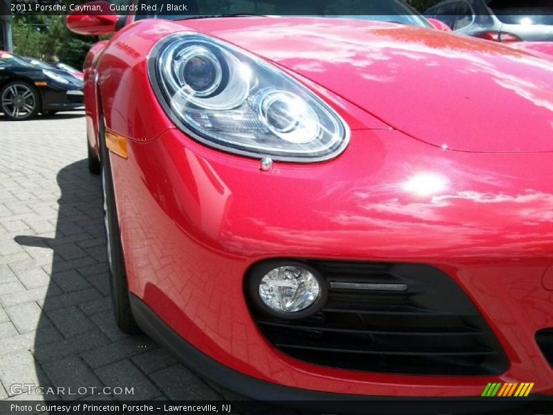 Guards Red / Black 2011 Porsche Cayman