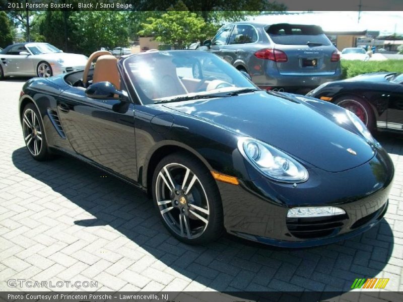 Black / Sand Beige 2011 Porsche Boxster
