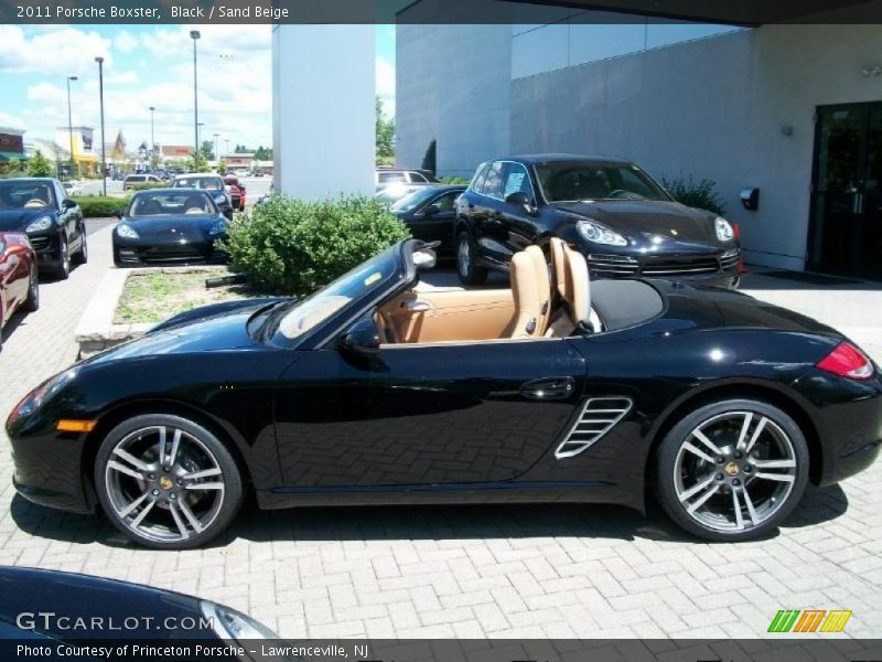 Black / Sand Beige 2011 Porsche Boxster