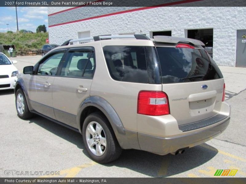 Dune Pearl Metallic / Pebble Beige 2007 Ford Freestyle SEL