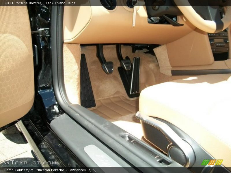 Black / Sand Beige 2011 Porsche Boxster