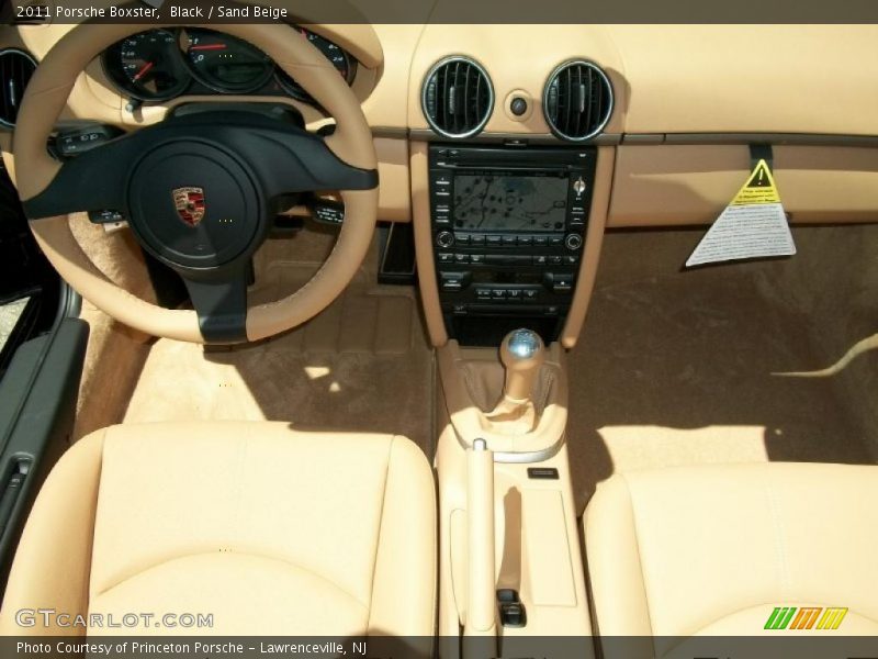 Black / Sand Beige 2011 Porsche Boxster