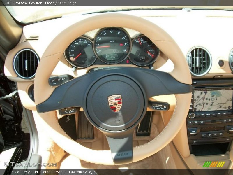 Black / Sand Beige 2011 Porsche Boxster