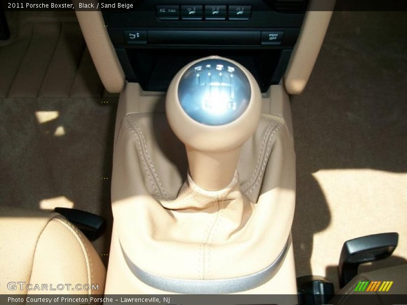 Black / Sand Beige 2011 Porsche Boxster