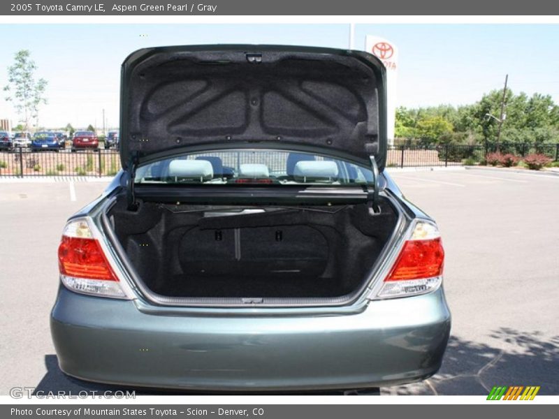 Aspen Green Pearl / Gray 2005 Toyota Camry LE