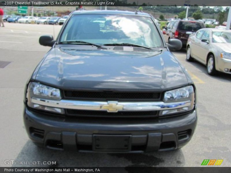 Graphite Metallic / Light Gray 2007 Chevrolet TrailBlazer LS 4x4