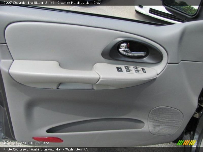 Graphite Metallic / Light Gray 2007 Chevrolet TrailBlazer LS 4x4