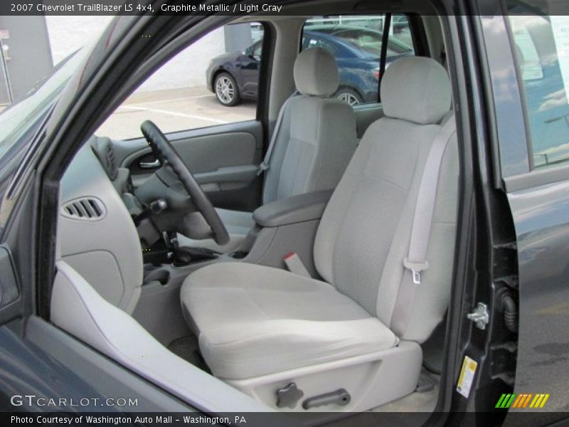 Graphite Metallic / Light Gray 2007 Chevrolet TrailBlazer LS 4x4