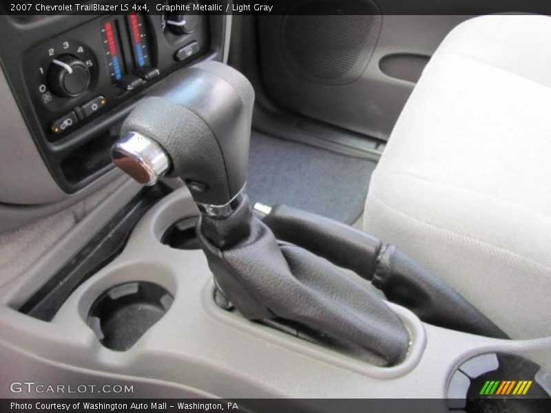 Graphite Metallic / Light Gray 2007 Chevrolet TrailBlazer LS 4x4