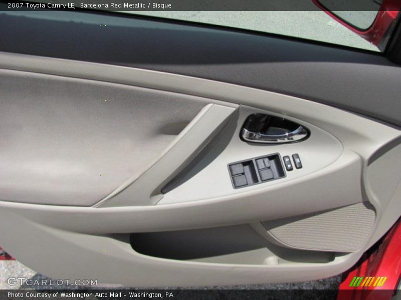 Barcelona Red Metallic / Bisque 2007 Toyota Camry LE