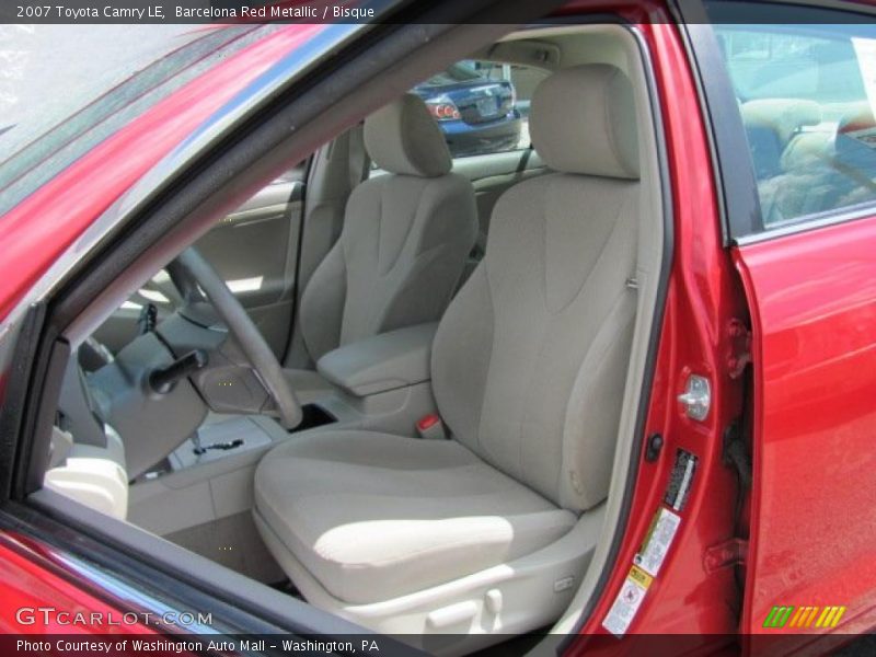 Barcelona Red Metallic / Bisque 2007 Toyota Camry LE