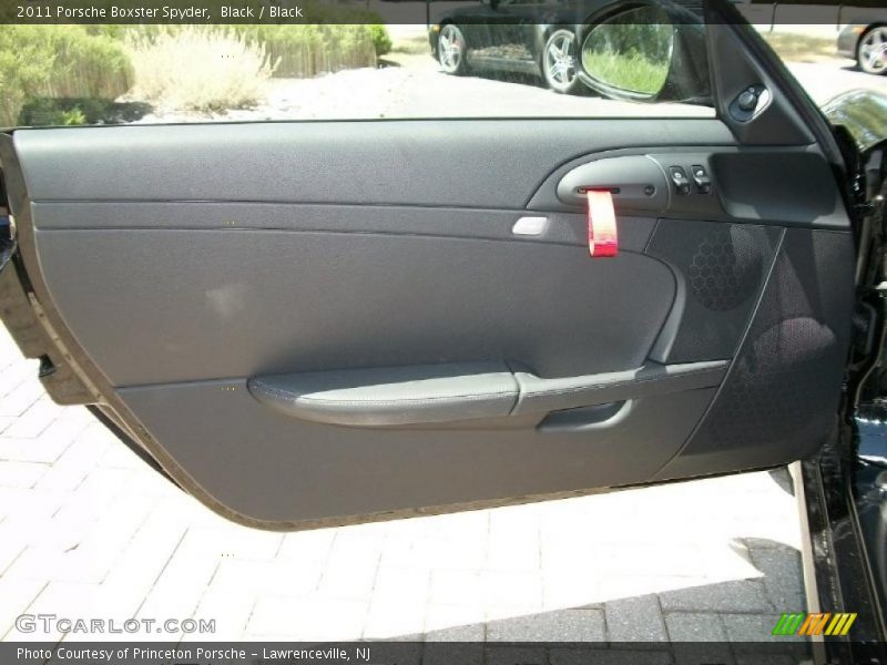 Black / Black 2011 Porsche Boxster Spyder