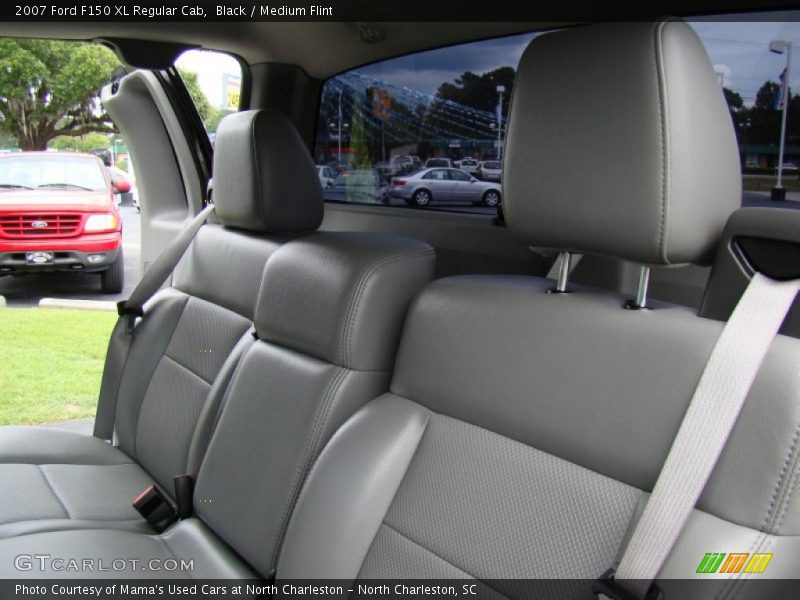 Black / Medium Flint 2007 Ford F150 XL Regular Cab