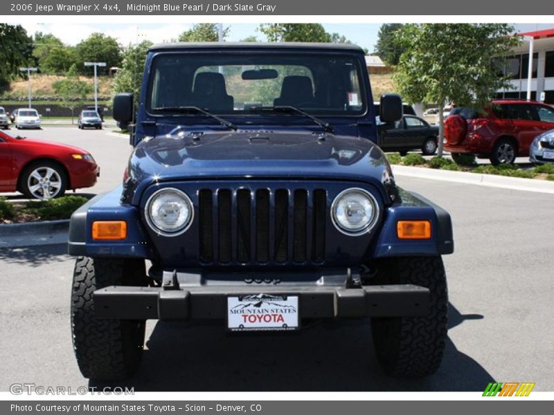Midnight Blue Pearl / Dark Slate Gray 2006 Jeep Wrangler X 4x4