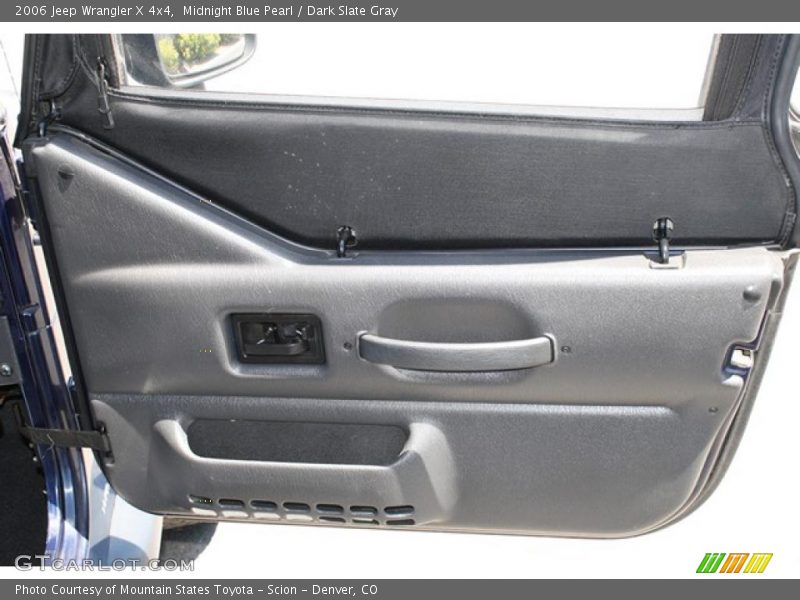 Midnight Blue Pearl / Dark Slate Gray 2006 Jeep Wrangler X 4x4