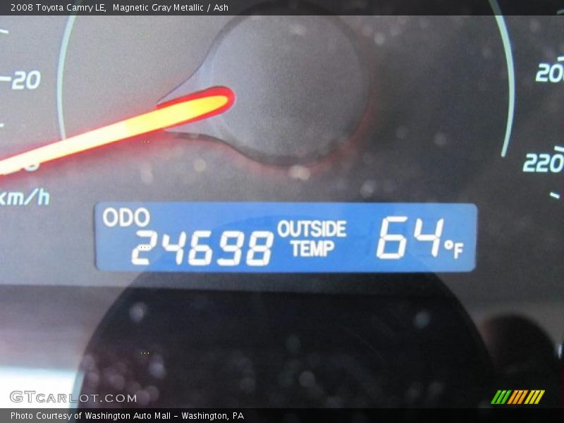 Magnetic Gray Metallic / Ash 2008 Toyota Camry LE