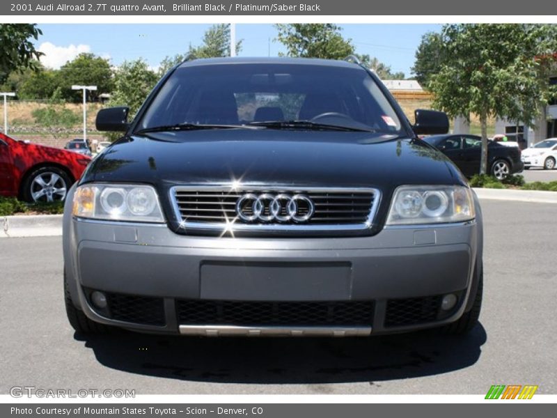 Brilliant Black / Platinum/Saber Black 2001 Audi Allroad 2.7T quattro Avant