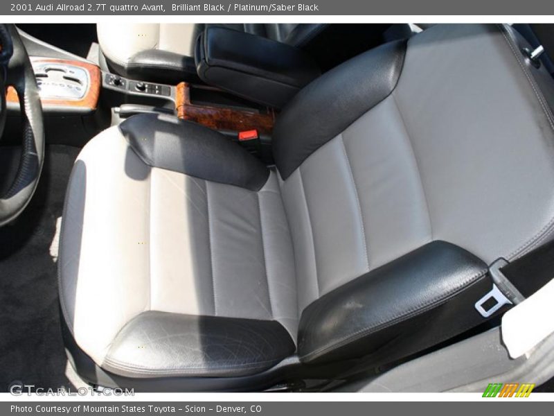 Brilliant Black / Platinum/Saber Black 2001 Audi Allroad 2.7T quattro Avant