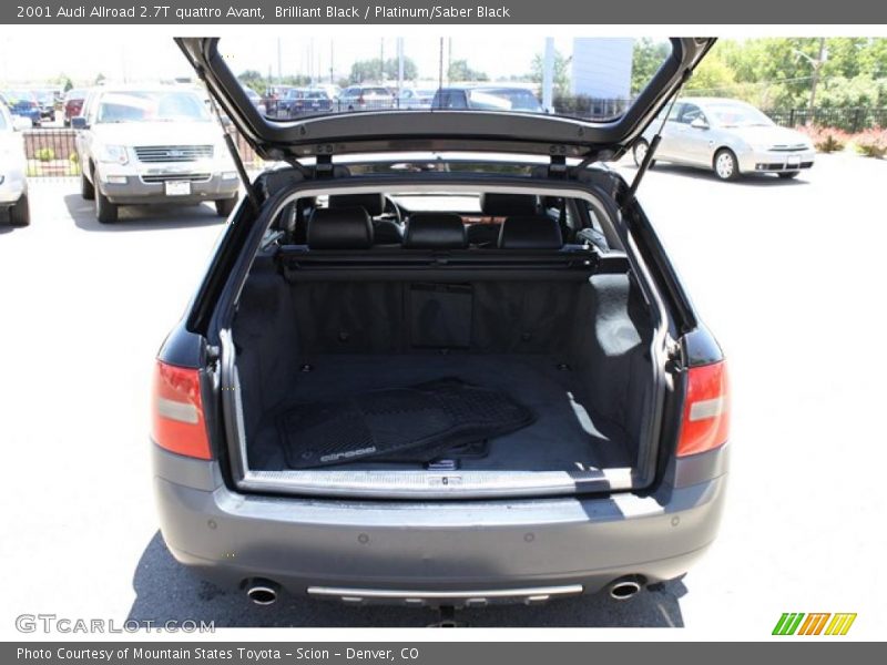 Brilliant Black / Platinum/Saber Black 2001 Audi Allroad 2.7T quattro Avant