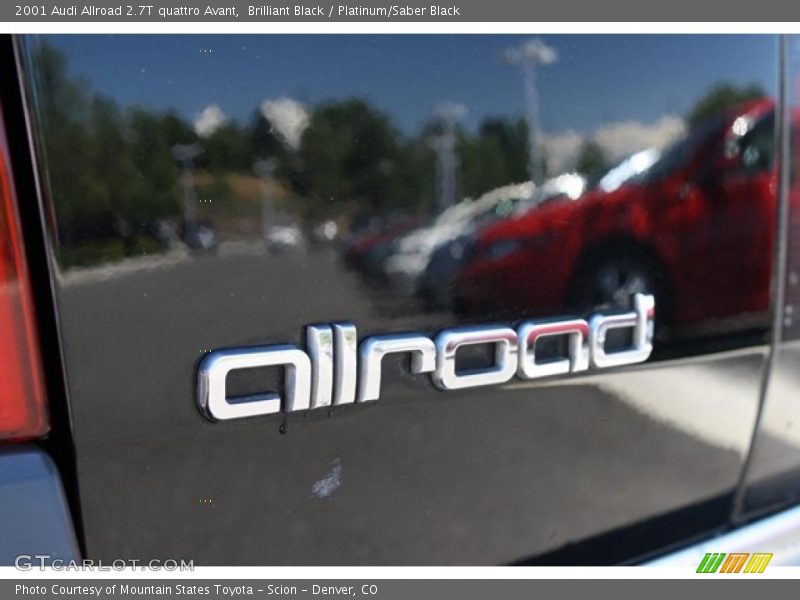 Brilliant Black / Platinum/Saber Black 2001 Audi Allroad 2.7T quattro Avant