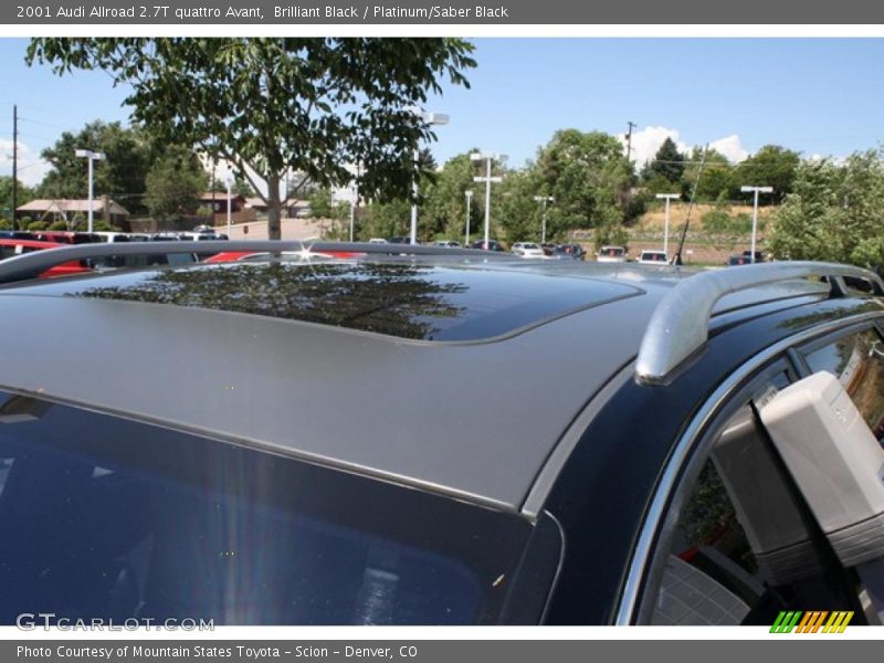 Brilliant Black / Platinum/Saber Black 2001 Audi Allroad 2.7T quattro Avant