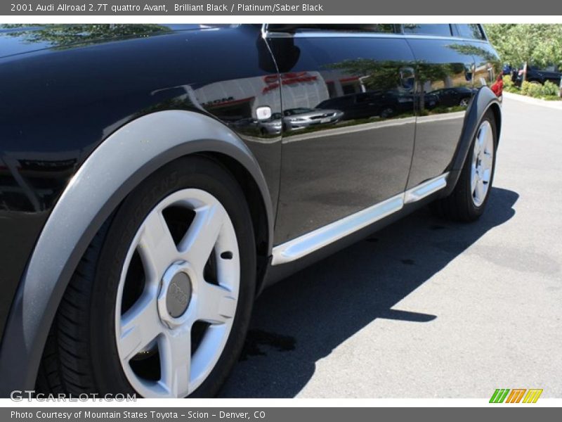 Brilliant Black / Platinum/Saber Black 2001 Audi Allroad 2.7T quattro Avant