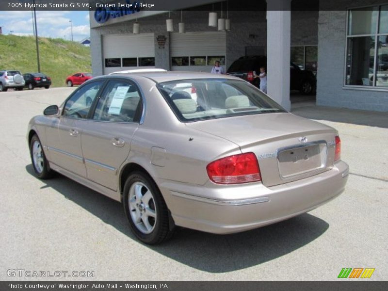 Golden Beige / Beige 2005 Hyundai Sonata GLS V6