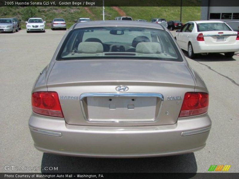 Golden Beige / Beige 2005 Hyundai Sonata GLS V6