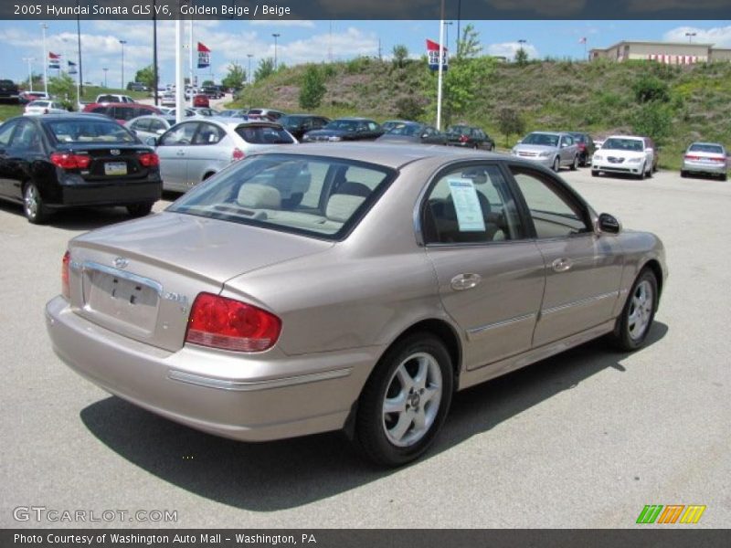 Golden Beige / Beige 2005 Hyundai Sonata GLS V6
