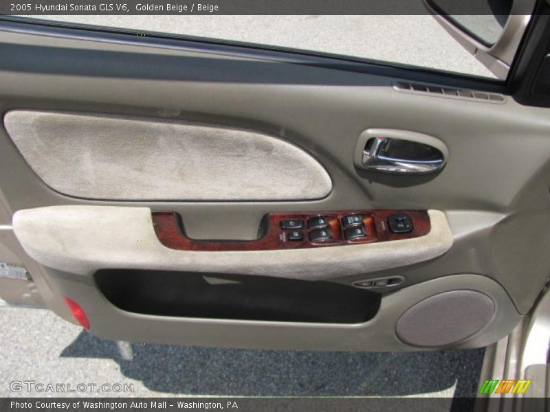 Golden Beige / Beige 2005 Hyundai Sonata GLS V6