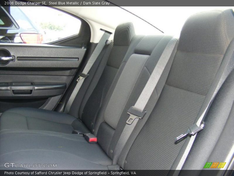 Steel Blue Metallic / Dark Slate Gray 2008 Dodge Charger SE