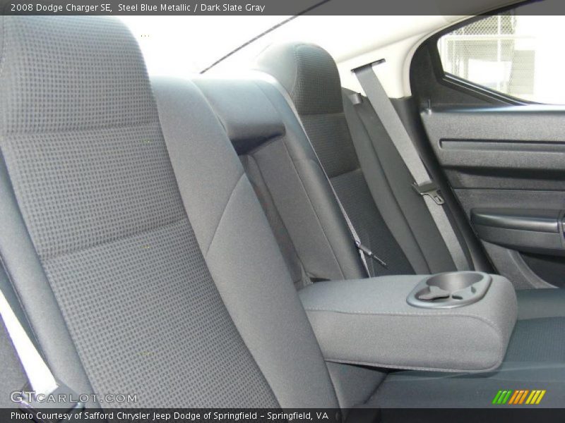 Steel Blue Metallic / Dark Slate Gray 2008 Dodge Charger SE