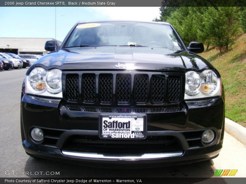 Black / Medium Slate Gray 2006 Jeep Grand Cherokee SRT8