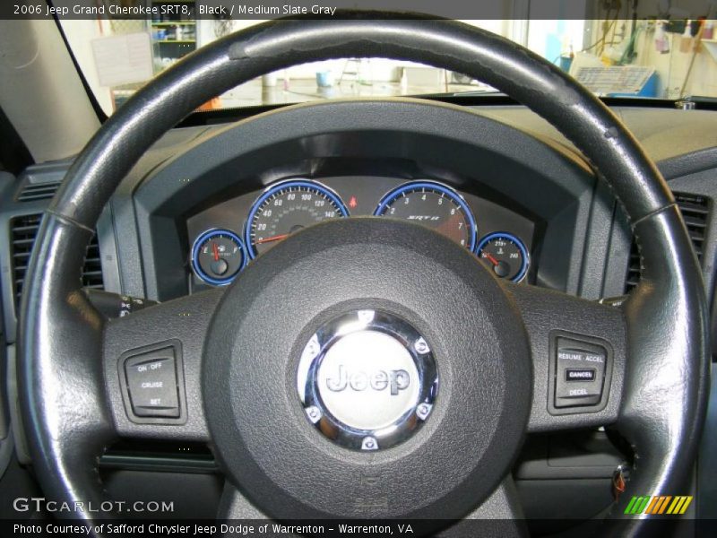 Black / Medium Slate Gray 2006 Jeep Grand Cherokee SRT8