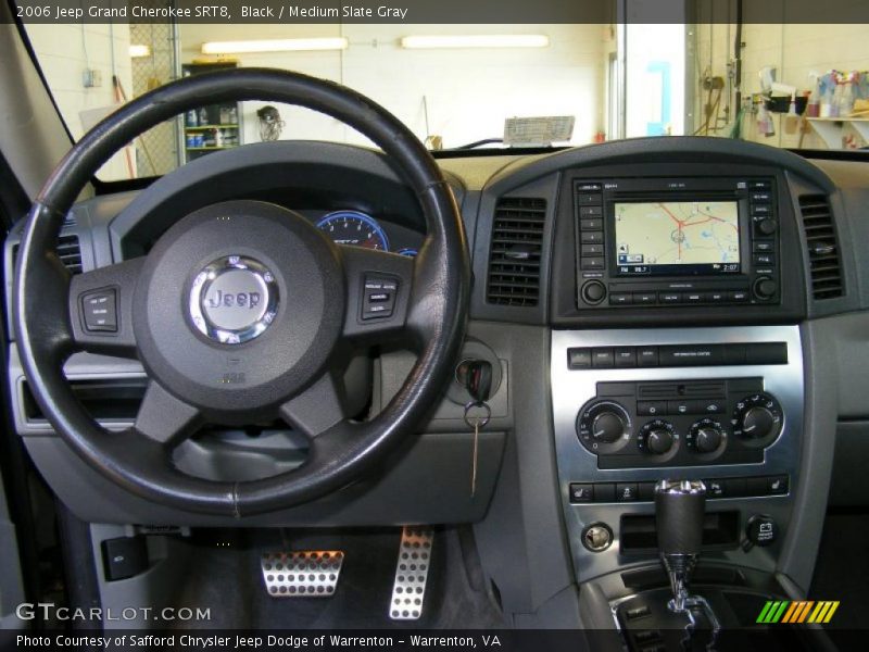 Black / Medium Slate Gray 2006 Jeep Grand Cherokee SRT8