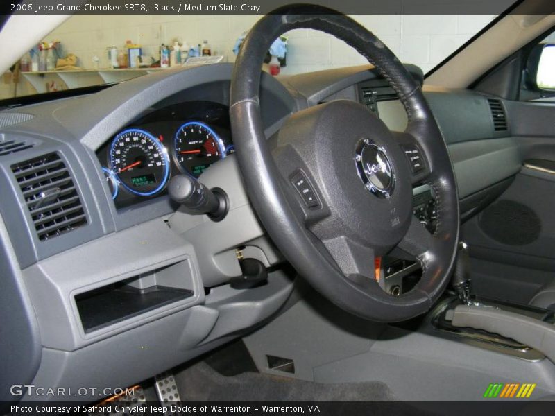 Black / Medium Slate Gray 2006 Jeep Grand Cherokee SRT8