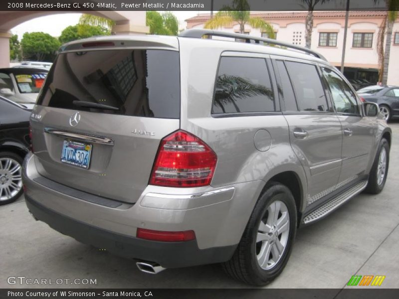 Pewter Metallic / Macadamia 2008 Mercedes-Benz GL 450 4Matic