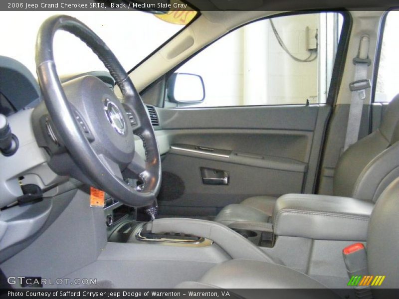 Black / Medium Slate Gray 2006 Jeep Grand Cherokee SRT8