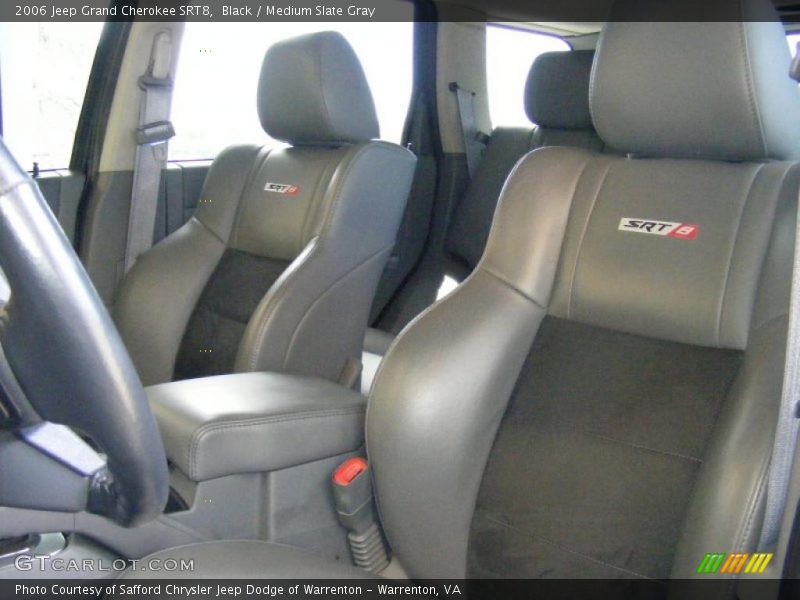 Black / Medium Slate Gray 2006 Jeep Grand Cherokee SRT8