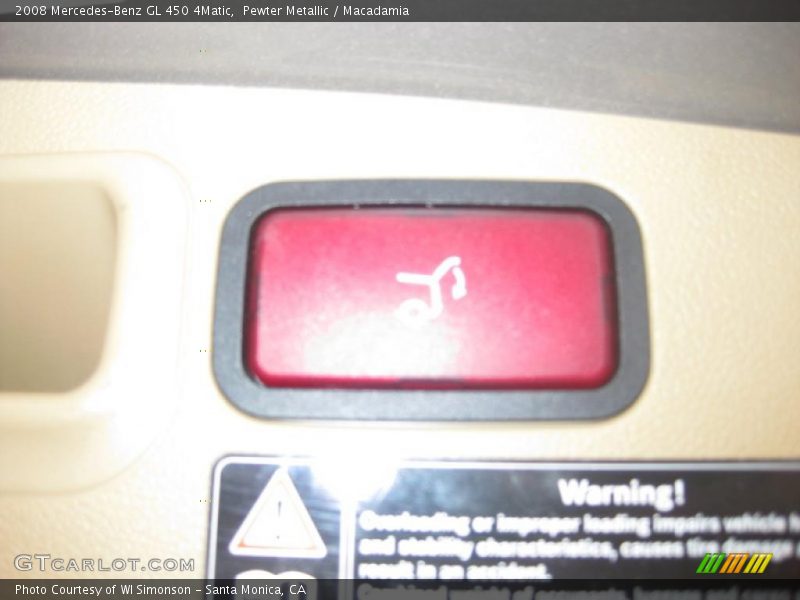 Pewter Metallic / Macadamia 2008 Mercedes-Benz GL 450 4Matic